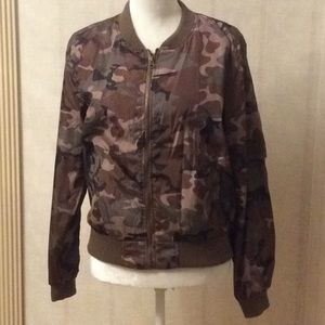 New camo bomber jacket